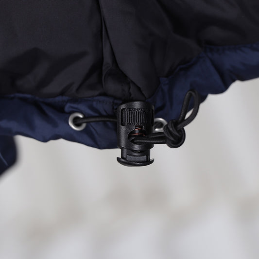 The North Face Navy Blue Black Puffer Jacket Warm Winter Outerwear