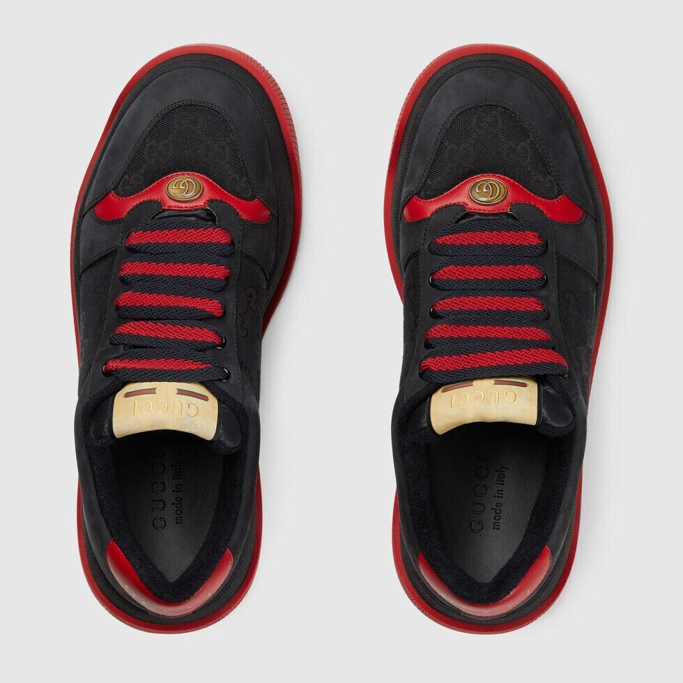 Gucci Unisex Stylish Sneakers With Classic Design Elements