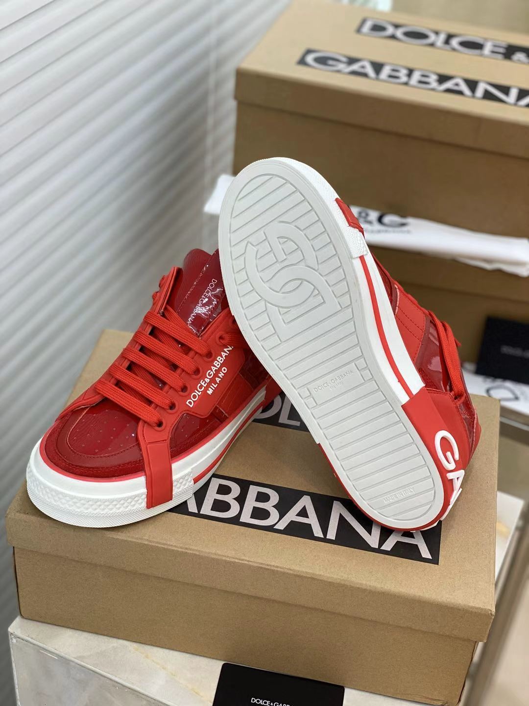 Dolce & Gabbana Milano Unisex Casual Sneakers