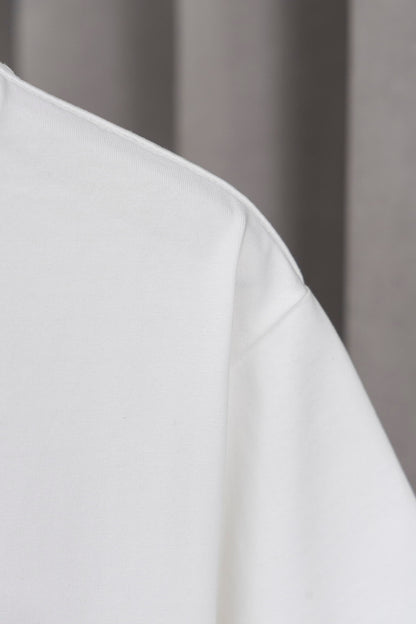 Prada Black/White Tee With Signature Logo Detailing For Luxury Fashion Lovers