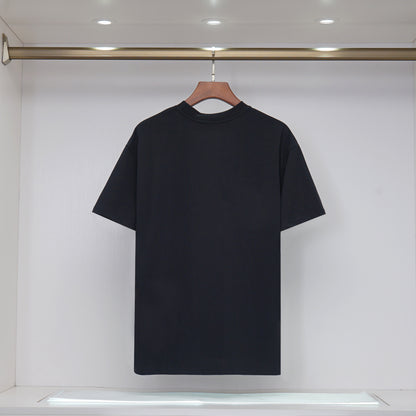 Sophisticated Dolce & Gabbana Black/White T - Shirt With Iconic Branding For Fashion Connoisseurs