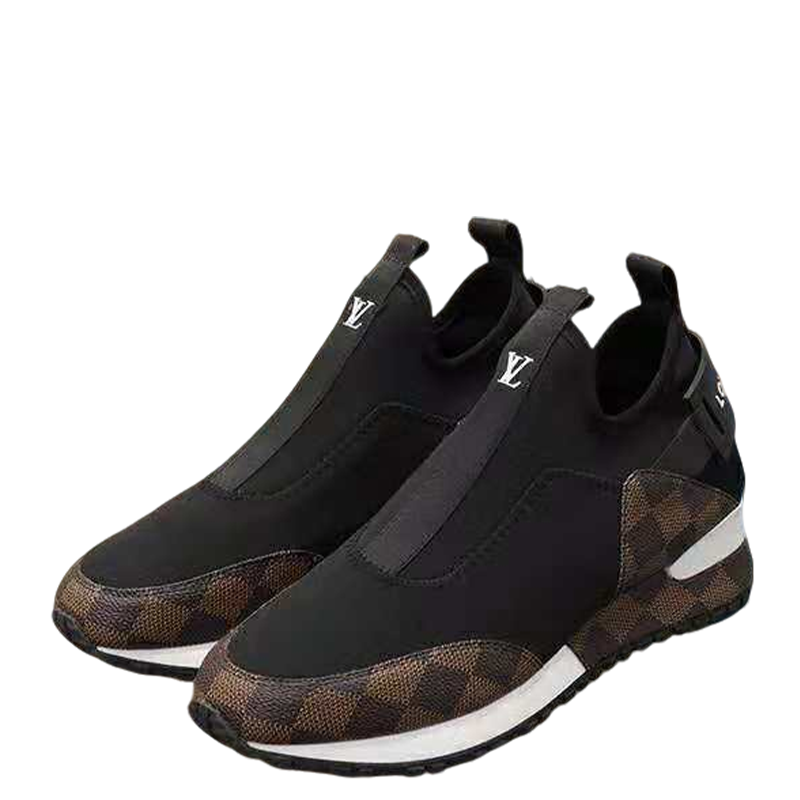 Louis Vuitton Women's Stylish Slip-On Sneakers With Signature Patterns