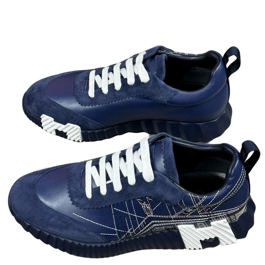 Hermes Men's Sneakers Luxury Leather Fashion Sneakers