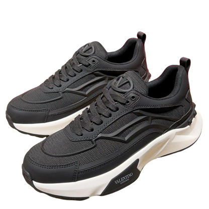 Valentino Men's Luxury Sneakers Fashion Mesh Design Casual Athletic Shoes