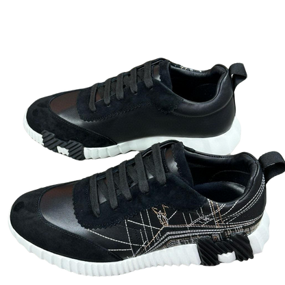 Hermes Men's Sneakers Luxury Leather Fashion Sneakers