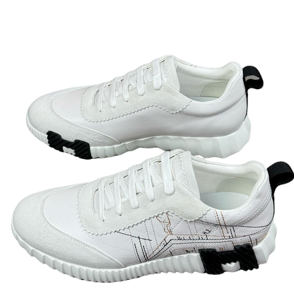 Hermes Men's Sneakers Luxury Leather Fashion Sneakers