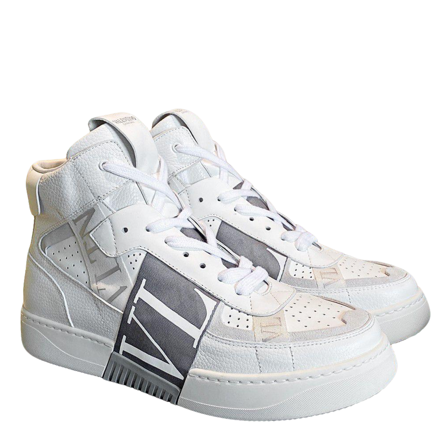 Valentino Men's Luxury Sneakers Fashion Mesh Design Casual Athletic Shoes
