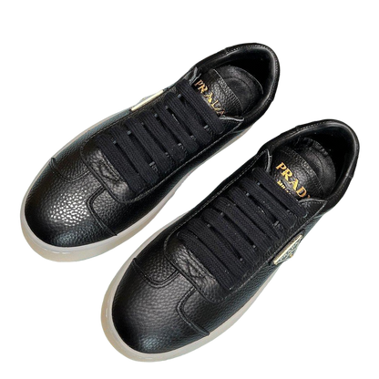 Prada Unisex Sneakers Triangle Logo Luxury Fashion Sneakers