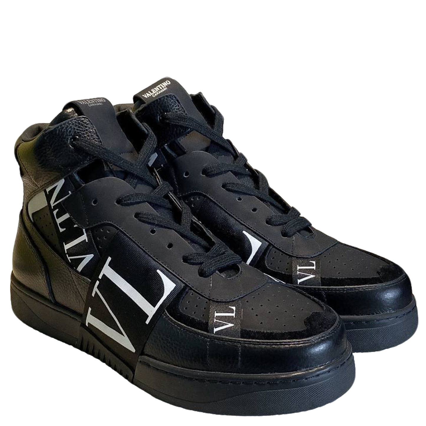Valentino Men's Luxury Sneakers Fashion Mesh Design Casual Athletic Shoes
