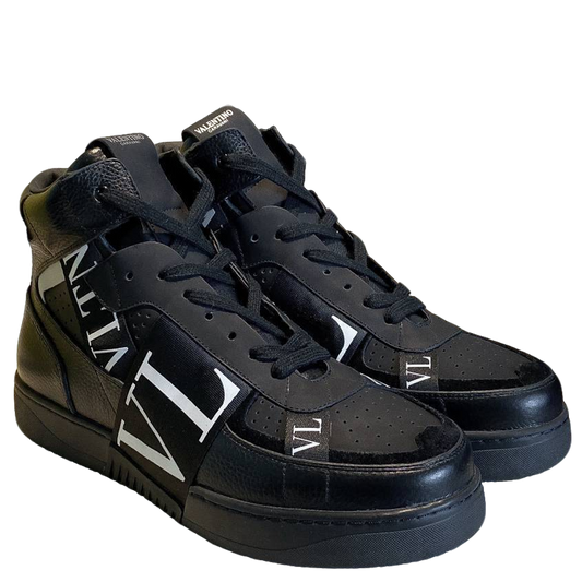 Valentino Men's Luxury Sneakers Fashion Mesh Design Casual Athletic Shoes