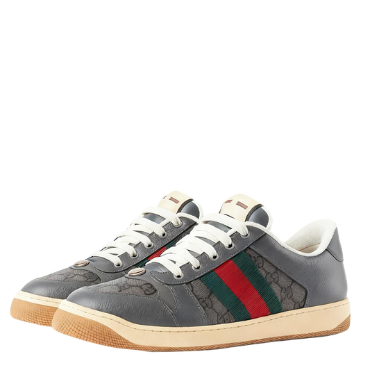 Gucci Unisex Stylish Sneakers With Signature Web And GG Pattern