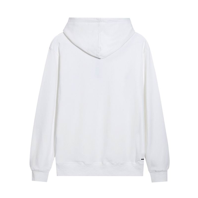 AMIRI Black/White Hoodie With Light Blue Logo And Stripe Design For Stylish Outfits