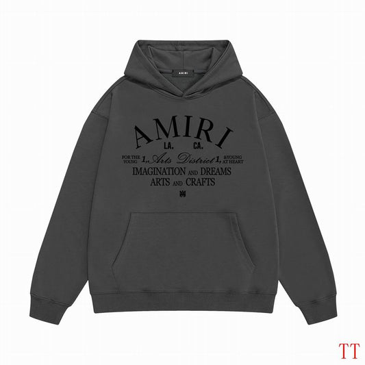 AMIRI Hoodie With Artistic Text Print for Fashion - Forward Streetwear Looks