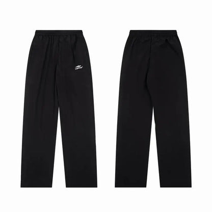 Balenciaga Black Tracksuit With Zip - Up Jacket And Sweatpants