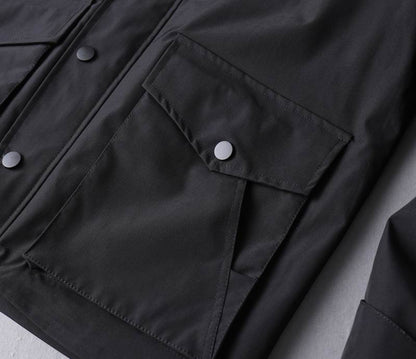 High Quality Burberry Style Hooded Jacket for Men