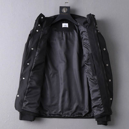 High Quality Burberry Style Hooded Jacket for Men