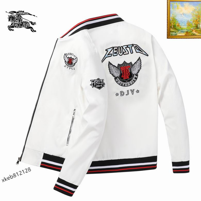 Stylish Burberry Jacket Capturing Brand Essence