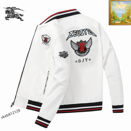 Stylish Burberry Jacket Capturing Brand Essence