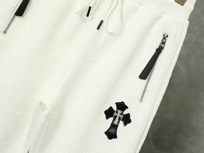 Luxury Chrome Hearts Tracksuit Set For Fashion Enthusiasts