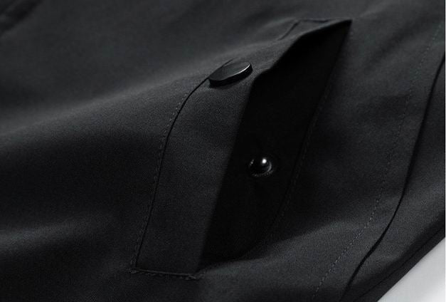 Chrome Hearts Style Beige Jacket With Embroidered Logo And Pockets