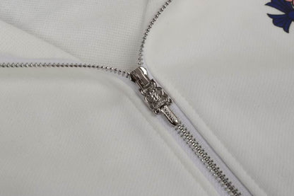 Chrome Hearts Inspired Black Hoodie with Colorful Cross Patterns