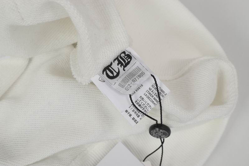 Chrome Hearts Inspired Black Hoodie with Colorful Cross Patterns