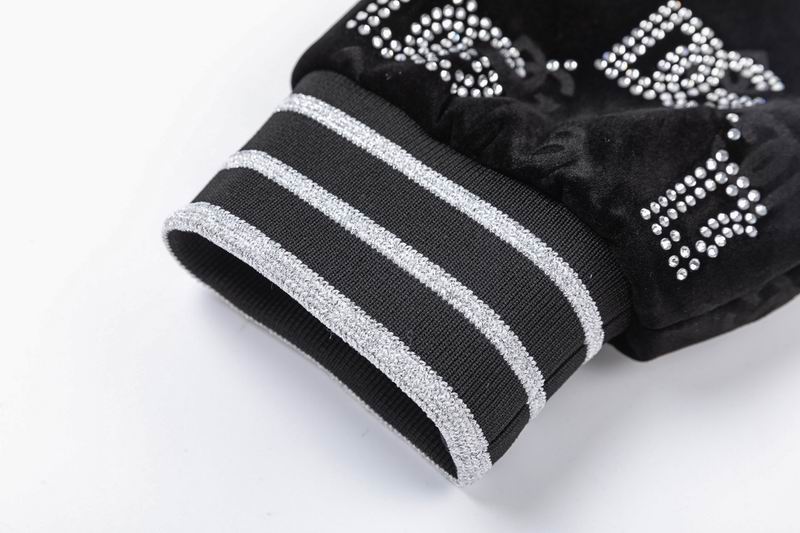 Dolce Gabbana Crystal Monogram Black Jacket With Studded Collar