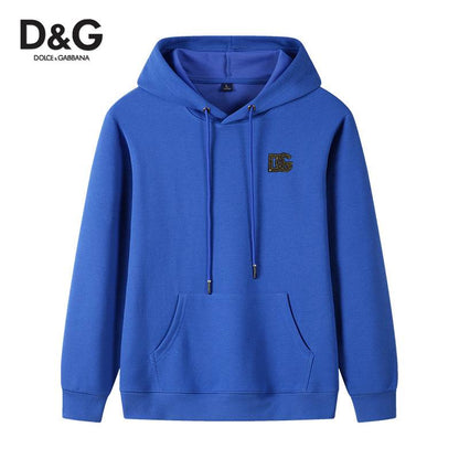 Dolce & Gabbana Hoodie With Side Brand Logo For Trendy Casual Looks