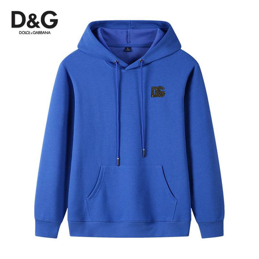 Dolce & Gabbana Hoodie With Side Brand Logo For Trendy Casual Looks