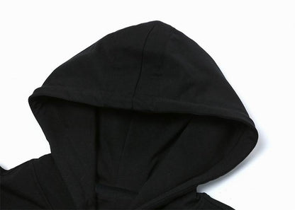 Dolce & Gabbana White Hoodie With Artistic Brand Letter Patterns For Unique Style