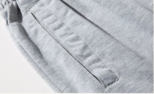 Fear of God Essentials Gray Drawstring Casual Men's Shorts