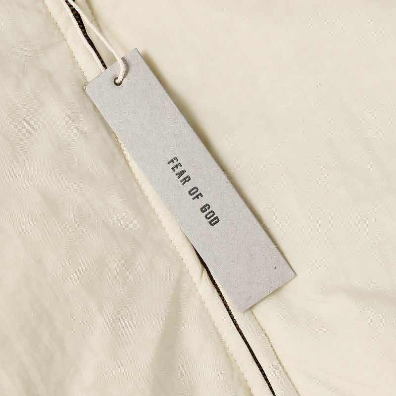Fear of God Cream - Colored Bomber Jacket with Classic Design