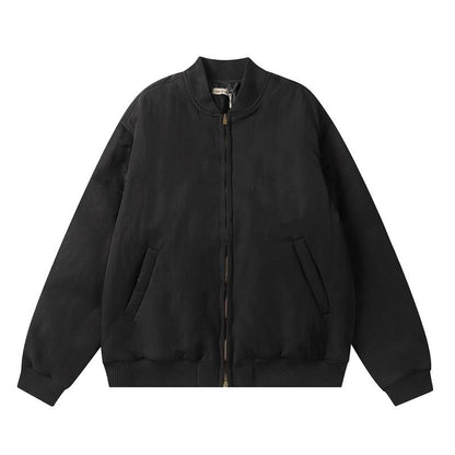 Fear of God Cream - Colored Bomber Jacket with Classic Design