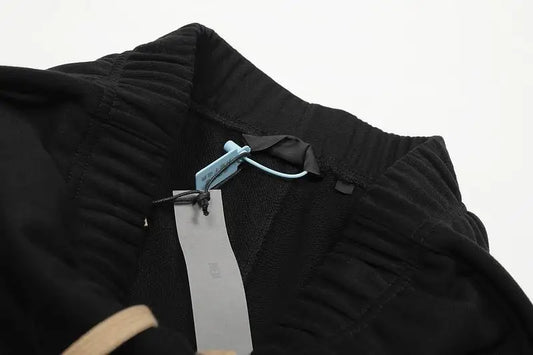 Fear of God Essentials Black NBA Logo Drawstring Men's Shorts
