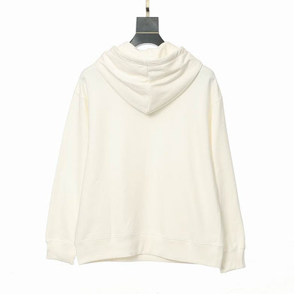 Beige Fendi Hoodie With Distinctive Geometric Logo For Fashion Lovers