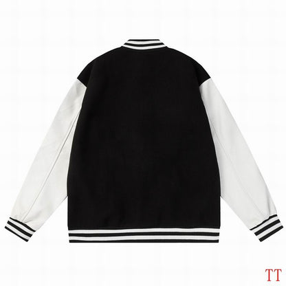 Givenchy Black And White Varsity Jacket With Bold Brand Lettering