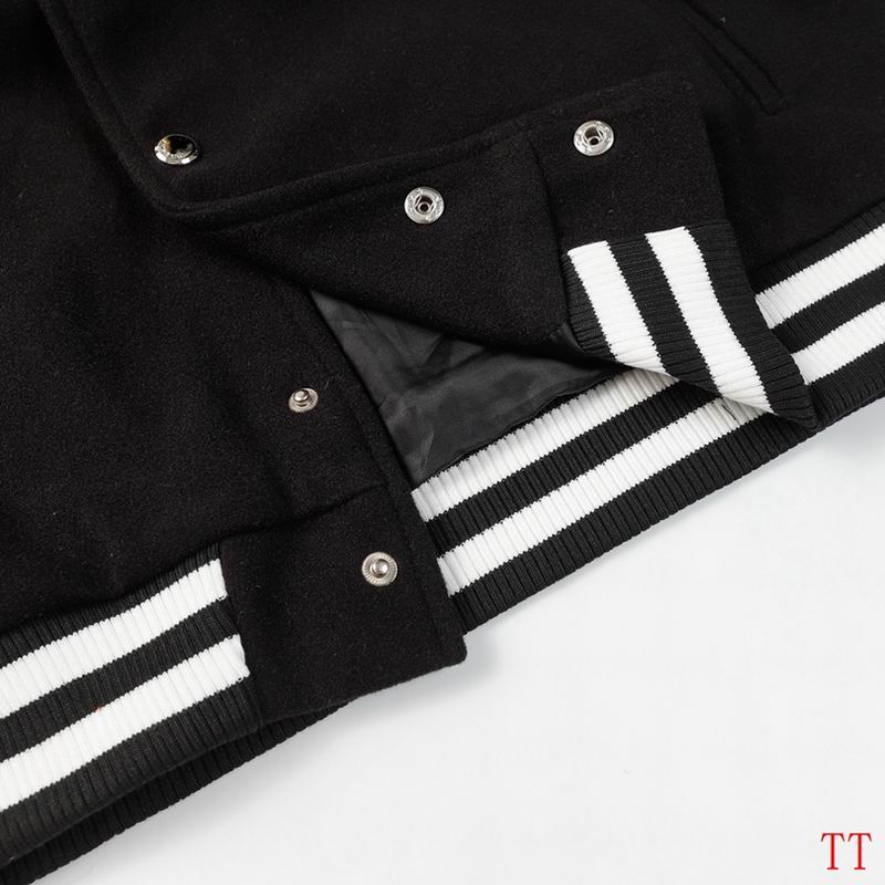 Givenchy Black And White Varsity Jacket With Bold Brand Lettering