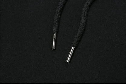 White/Black Givenchy Hoodie With Classic Black Logo For Timeless Fashion