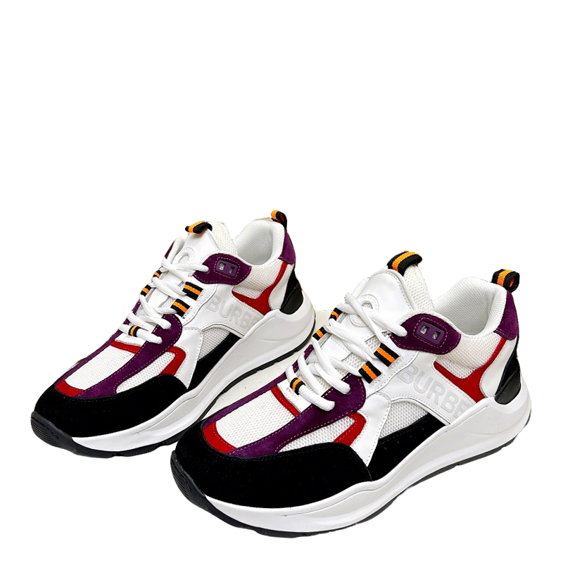 Burberry Color - Block Sneakers For Vibrant Casual Fashion