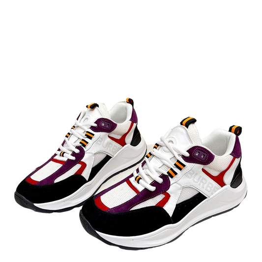 Burberry Color - Block Sneakers For Vibrant Casual Fashion