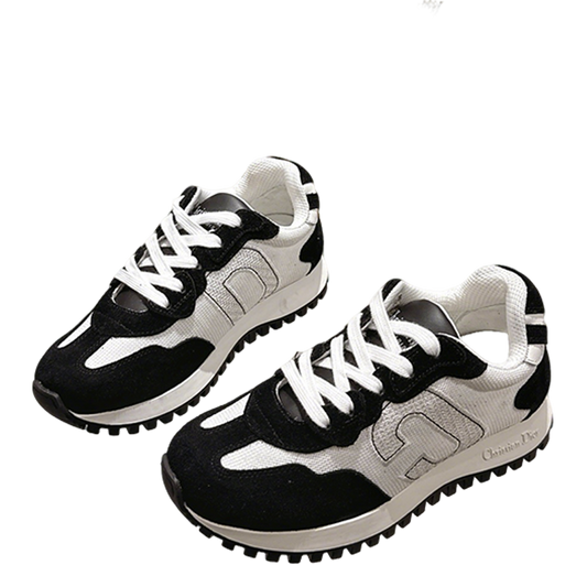 Dior Women's Black And White Sneakers For Chic Casual Looks