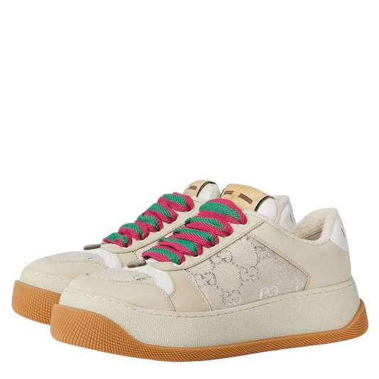 Gucci Unisex Fashionable Sneakers With Distinctive GG Pattern