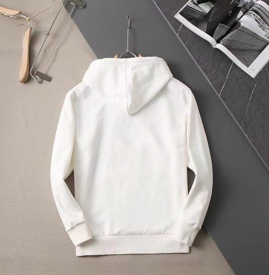 Gucci White/Black Hoodie With Colorful Dragon Graphic And Branded Lettering For Trendy Outfits