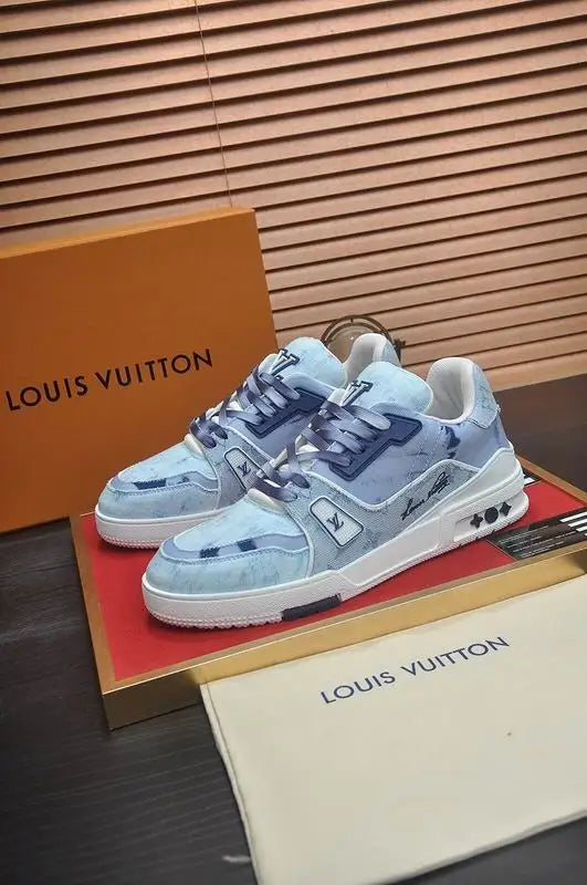Unisex Pink Louis Vuitton Sneakers For Stylish Casual Wear