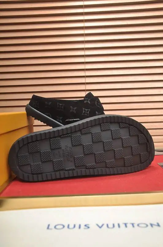 Louis Vuitton Men's Monogram Slippers For Effortless Style