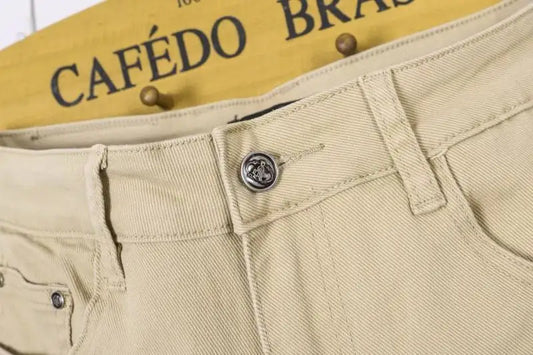 Prada Men's Beige Casual Pants With Timeless Style And Premium Comfort