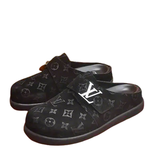 Louis Vuitton Men's Monogram Slippers For Effortless Style