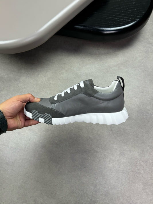 Hermes Men's Sneakers Luxury Leather Fashion Sneakers
