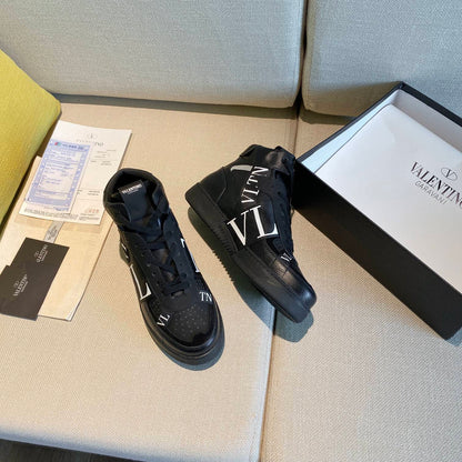 Valentino Men's Luxury Sneakers Fashion Mesh Design Casual Athletic Shoes