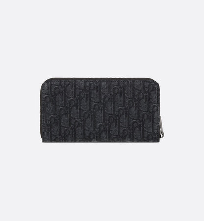 Fashionable Dior Long Wallet With Signature Monogram And Contrast Leather Design 2ADBC315YKS_H05E